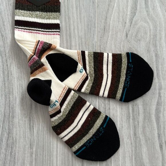 STANCE BUTTERBLEND IT IS THEIR SOFTEST SOCK COMES WITH INFIKNIT. SUN SET CREW LG - Picture 6 of 7